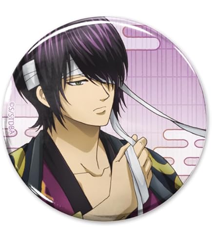 Amazon.co.jp: 【公式】コスパ 銀魂 描き下ろし 坂田銀時 65mm缶バッジ